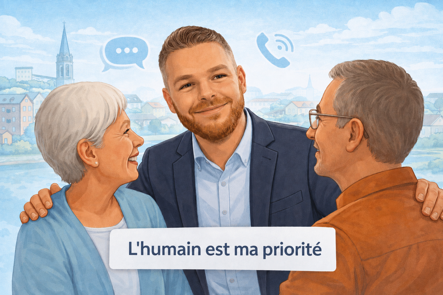 Un accompagnement humain, total et disponible
