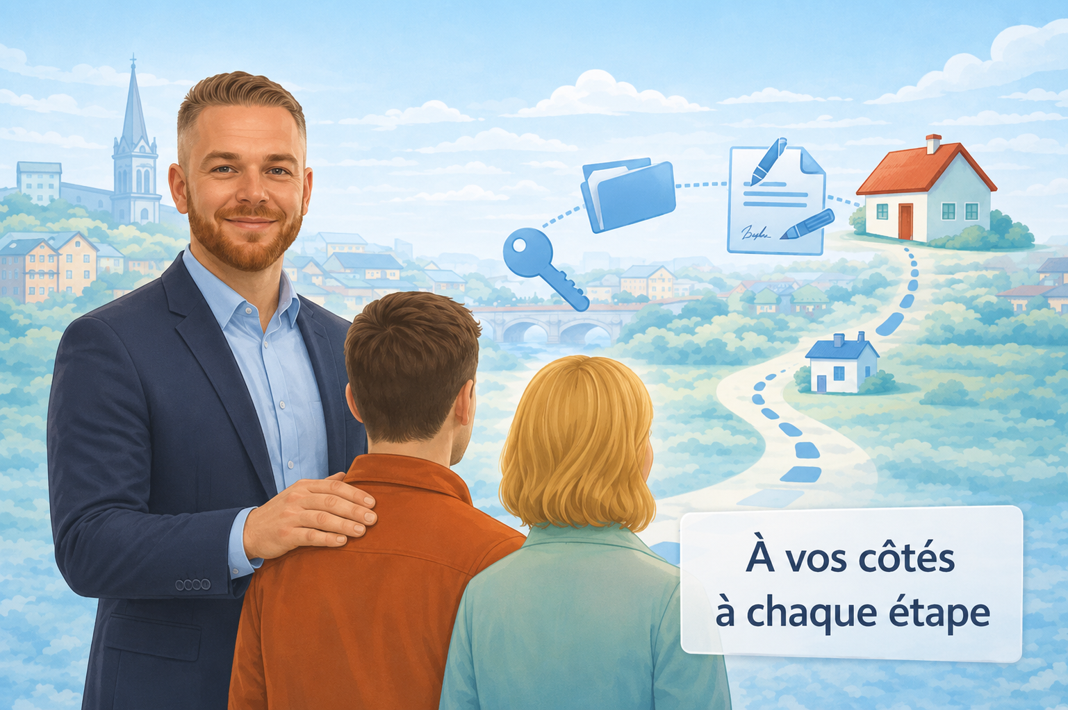 Le rôle d'Aurélien Lasson : vous accompagner du début à la fin