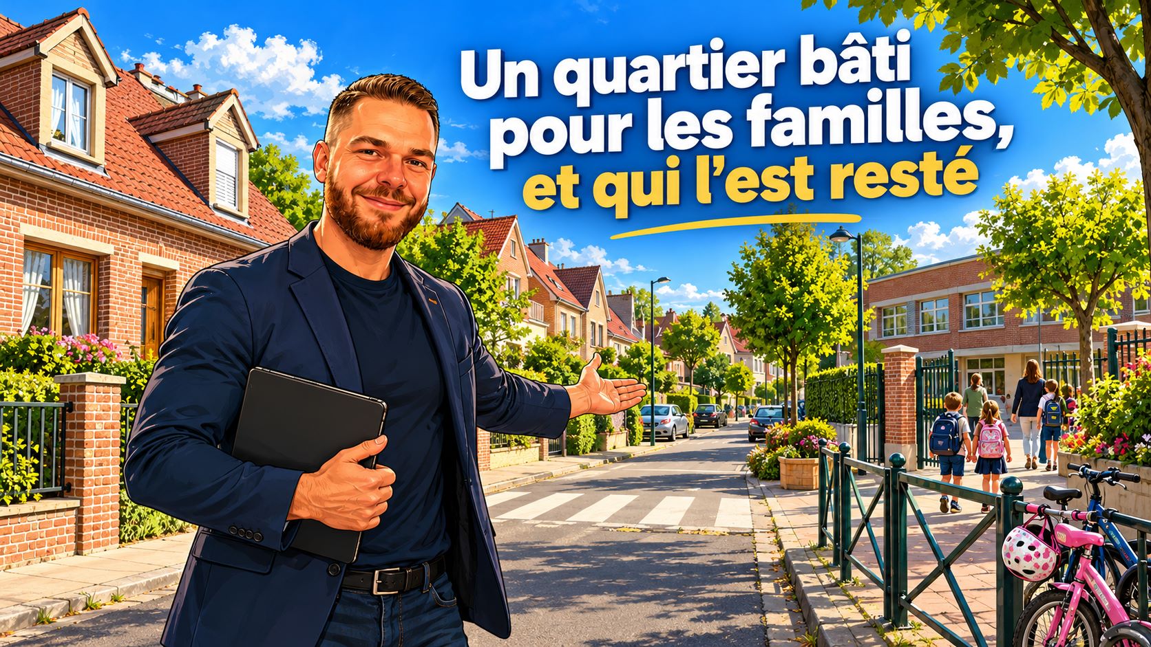 Vendre sa maison au quartier des Écoles à Halluin — Aurélien Lasson, iad France