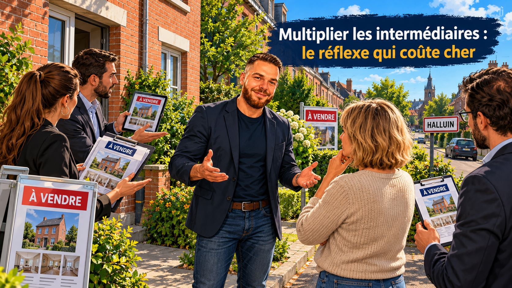 Immobilier au quartier des Écoles à Halluin — conseils de vente